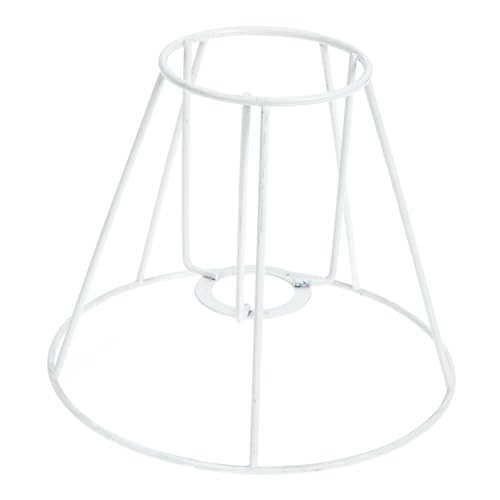 Homoyoyo Eisen Lampenschirm Gestell Metall Lampenschirm Halterung für Tischlampe Stehlampe Robust Langlebig von Homoyoyo