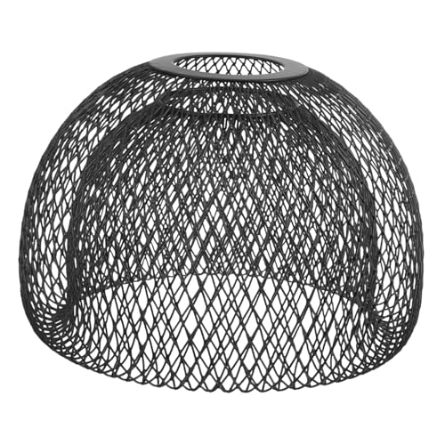 Homoyoyo Eisen Lampenschirm Hohl Design Lichtschutz Abdeckung für Pendelleuchte Wandlampe Deckenleuchte Robust Leicht Montierbar Dekoratives Lichtaccessoire Wohnzimmer Schlafzimmer Flur von Homoyoyo