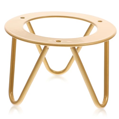 Homoyoyo Eisenhalter Serviertablett Ständer Metallplatte Aufbewahrungsständer für Zuhause Vintage Minimalistisch Rutschfest Stabil für Küche Büro Garten Schlafzimmer Wohnzimmer von Homoyoyo