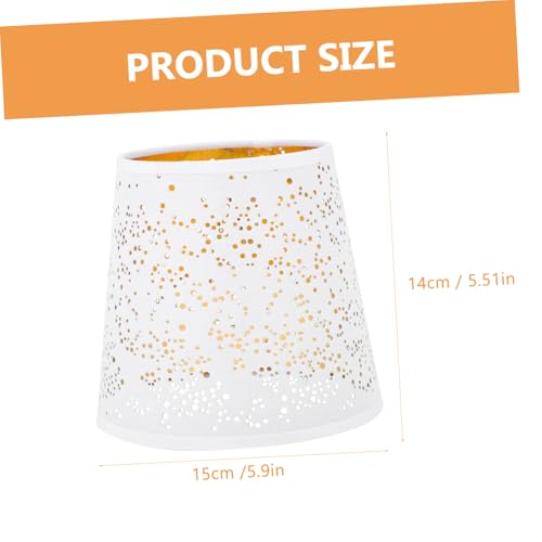 Homoyoyo Eleganter Stoff lampenschirm Lampenabdeckung Dekorativer Lampenschirm Ersatz für Stehlampe Tischlampe Schlafzimmer Licht Zubehör Weichzeichnend und Langlebig von Homoyoyo