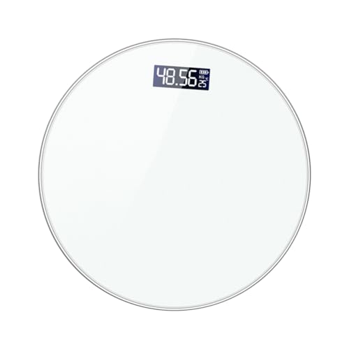 Homoyoyo Elektronische Körperwaage mit Großem LED Display Praktisches Langlebiges Glas und Abs Material Wiederaufladbar Präzise Gewichtsmessung für Zuhause und Unterwegs Homoyoyo Elektronische Körperwaage mit Großem LED Display Praktisches Langlebiges Glas und Abs Material Wiederaufladbar Präzise Gewichtsmessung für Zuhause und Unterwegs von Homoyoyo