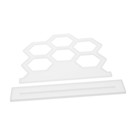 Homoyoyo Epoxidharz Gießform Hexagonal Ohrringhalter DIY Silikonform Schmuck Organizer Mold für Kreative Bastelprojekte Wiederverwendbar Leicht und Glatt Homoyoyo Epoxidharz Gießform Hexagonal Ohrringhalter DIY Silikonform Schmuck Organizer Mold für Kreative Bastelprojekte Wiederverwendbar Leicht und Glatt von Homoyoyo
