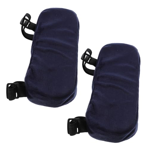 Homoyoyo Ergonomische Armlehnen Polster aus Hochwertigem Memory Schaum Wiederverwendbare Verschleißfeste Bürostuhl Armlehnenkissen für Büro Gaming und Zuhause Schmerzlindernd und von Homoyoyo