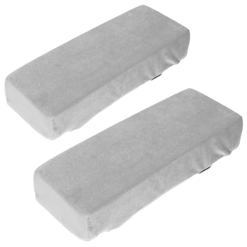 Homoyoyo Ergonomische Bürostuhl Armlehnen Polster Hohe Armrest Pads für und Gamingstuhl Komfortable Armlehnen Erhöhung Einfache Anbringung Schwarz von Homoyoyo
