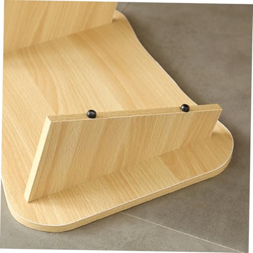 Homoyoyo Ergonomische Fußstütze aus Massivem Holz Rutschfester Schreibtisch fußhocker Leichter Praktischer Fußhocker für Büro und Homeoffice Fördert Gesunde Sitzhaltung und Komfort von Homoyoyo