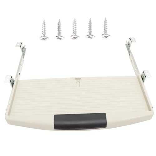 Homoyoyo Ergonomische Tastaturschublade Edelstahl Verschleißfest Platzsparend Leicht zu Installieren Praktischer Organizer für Büro und Schreibtisch Drawer Keyboard Storage Zufällige Farbe Homoyoyo Ergonomische Tastaturschublade Edelstahl Verschleißfest Platzsparend Leicht zu Installieren Praktischer Organizer für Büro und Schreibtisch Drawer Keyboard Storage Zufällige Farbe von Homoyoyo