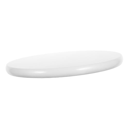 Homoyoyo Ergonomischer Runder Hocker Sitz Massivem Holz Leichter Barhocker Ersatzsitz mit Einzigartiger Maserung Geeignet für Innen und Außenbereiche für Kleine Räume und Gastronomie von Homoyoyo