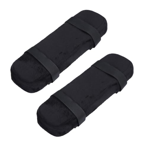 Homoyoyo Ergonomisches Armlehnenpolster aus Atmungsaktivem mit Hochwertigem Memory Schaum Verstellbaren Elastischen Bändern Waschbarem Reißverschlussbezug Bürostuhl und Gaming Stuhl von Homoyoyo