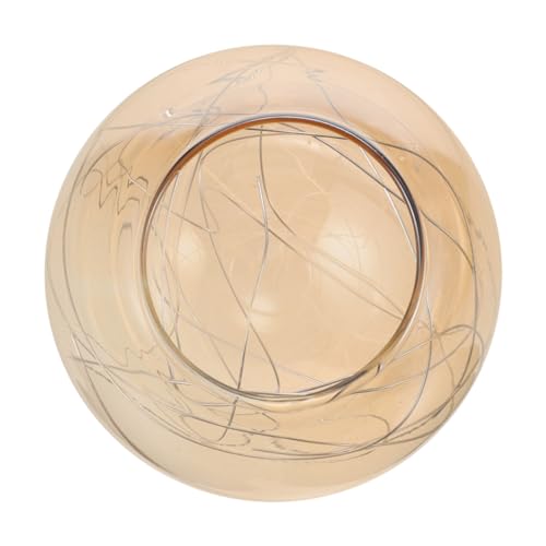 Homoyoyo Ersatzlampenschirm für Pendelleuchte Kugel Lampenschirm Aluminiumdraht Durchmesser für Stilvolle Beleuchtung Wohnräumen Dekorativ und Funktional Warmes Lichtdesign von Homoyoyo