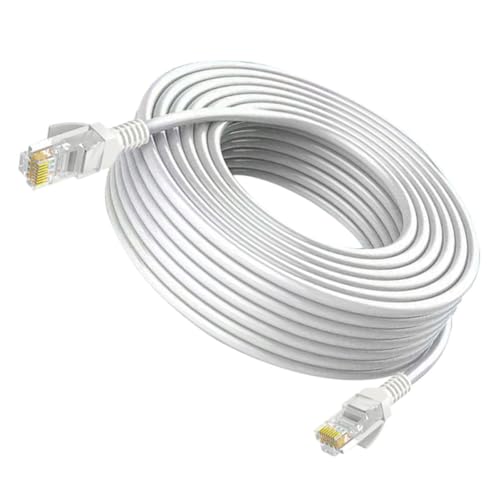 Homoyoyo Ethernet Lan Kabel mit Kupferkern Robustes Außenmantel Gigabit Netzwerkverbindung für Router PC Server Drucker Zuverlässiges Hochgeschwindigkeits Netzwerkkabel von Homoyoyo