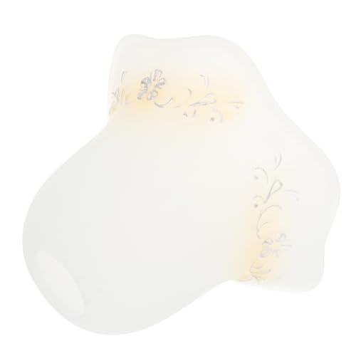 Homoyoyo Europäischer Design Lampenschirm Weiß Deckenlampe Lampenschirm aus Hochwertigem Glas Langlebig und Staubgeschützt für Wohnzimmer Schlafzimmer und Flur Homoyoyo Europäischer Design Lampenschirm Weiß Deckenlampe Lampenschirm aus Hochwertigem Glas Langlebig und Staubgeschützt für Wohnzimmer Schlafzimmer und Flur von Homoyoyo