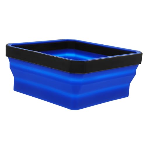 Homoyoyo Faltbare Magnetische Silikon Schale Kompakte Magnetschale zur Werkzeugaufbewahrung Tragbares Magnetisches Kleinteile Tablett Robustes Magnetisches Schrauben und Muttern Organizer von Homoyoyo