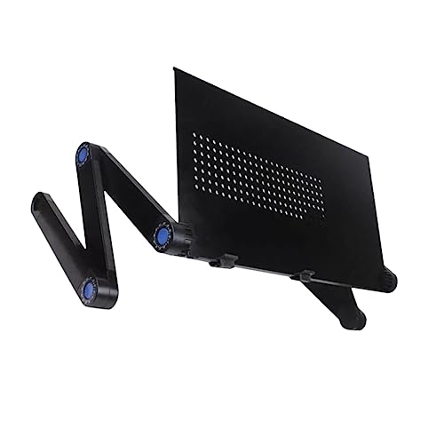 Homoyoyo Faltbarer Laptop-Tisch Mit Verstellbarer Höhe Für Bett Oder Sofa Mit Lüftungsschlitzen Zur Wärmeableitung Für Komfortables Arbeiten Und Lernen Farbe Schwarz Homoyoyo Faltbarer Laptop-Tisch Mit Verstellbarer Höhe Für Bett Oder Sofa Mit Lüftungsschlitzen Zur Wärmeableitung Für Komfortables Arbeiten Und Lernen Farbe Schwarz von Homoyoyo