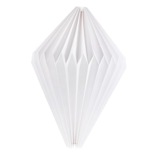 Homoyoyo Faltbarer Origami Lampenschirm aus Hochwertigem Moderner Kronleuchter Schirm für Hängelampe Langlebig und Praktisch Stilvolle Dekoration für Wohnzimmer Esszimmer Bar von Homoyoyo