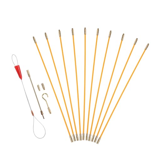 Homoyoyo Fiberglas zugset Kabelziehstäbe Langlebig Bruchfest für Elektroinstallationen Kabelzug Zuhause Wandmontage Homoyoyo Fiberglas zugset Kabelziehstäbe Langlebig Bruchfest für Elektroinstallationen Kabelzug Zuhause Wandmontage von Homoyoyo