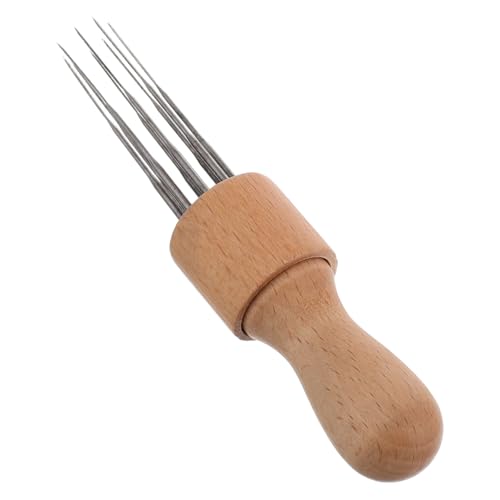 Homoyoyo Filznadel mit Ergonomischem Holzgriff Stabiles Nadelfilzwerkzeug für Basteln und Filzen Geeignet für Anfänger und Profis Langlebiges Punch Tool für Präzises Handarbeiten Homoyoyo Filznadel mit Ergonomischem Holzgriff Stabiles Nadelfilzwerkzeug für Basteln und Filzen Geeignet für Anfänger und Profis Langlebiges Punch Tool für Präzises Handarbeiten von Homoyoyo