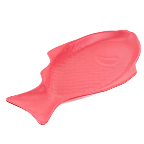 Homoyoyo Fischteller Aus Keramik – Ovale Servierplatte in Eleganter Fischform Für Meeresfrüchte - Vorspeisen Und Desserts – Hochwertiges Porzellan Geschirr Für Stilvolle Tischdekoration von Homoyoyo