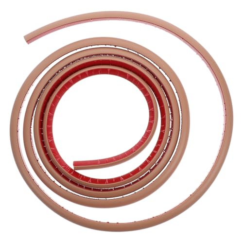 Homoyoyo Flexible Selbstklebende Viertelkreis-zierleiste aus Robustem PVC Biegsam und Langlebig für Boden Treppen Ecken und Badewanne Einfache Montage ohne Kleber Elegantes Design von Homoyoyo