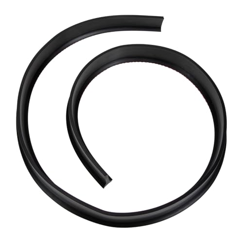 Homoyoyo Flexibler Gummidichtungsstreifen für Badezimmer Wasserbarriere Türschwelle Spritzschutz Duschstopper mit Langlebiger Abdichtung für Saubere Trockene Räume von Homoyoyo