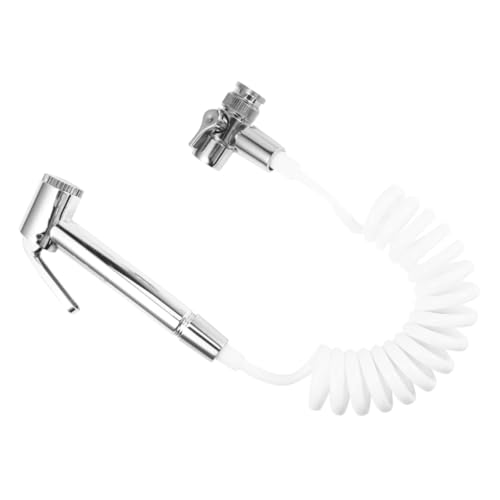 Homoyoyo Flexibler Wasserhahn Duschkopf Verlängerung Waschbecken Dusche mit Verstellbarem Halter Abnehmbar für Haare Waschen und Bad Hochwertiger Abs Duschbrauseaufsatz für Küche Bad von Homoyoyo