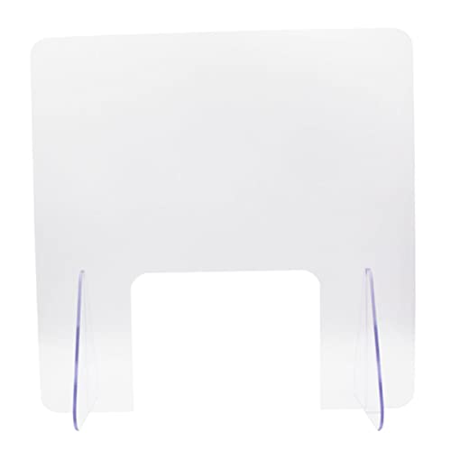 Homoyoyo Freistehender Spritzschutz-trennwand Für Schreibtisch Und Theke Transparente Acrylscheibe Einfache Installation Stabil Und Bruchsicher Für Schule Und Büro von Homoyoyo