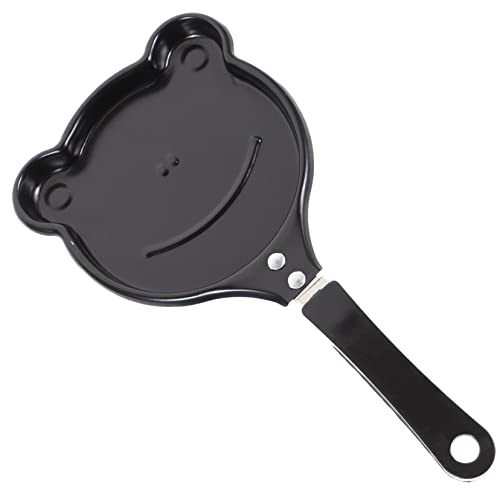 Homoyoyo Geformte Antihaft Eierpfanne Aus Metall Kleine Bratpfanne Für Induktion Hitzebeständiger Griff Zubehör Für Brunch Und Frühstück Eierform Pfanne Für Kreative Kochideen von Homoyoyo