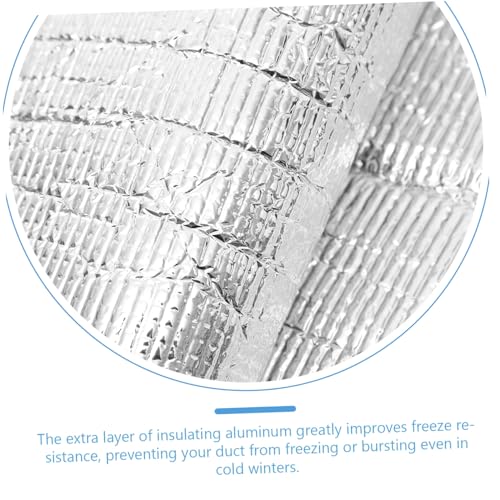 Homoyoyo Frostschutz Isolierhülle für Wasserhahn und Wasserzähler Winterfeste Windfeste Schutzabdeckung für Außenwasserhähne und Sprinkler mit breitem Klettband Langlebige von Homoyoyo