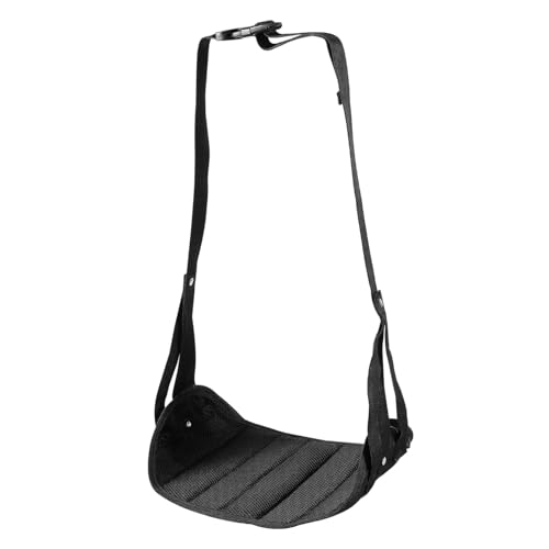 Homoyoyo Fußhängematte aus Oxford unter Schreibtisch Ergonomische Fußstütze für Büro und Flugzeugreise Tragbar Komfortabel Robust Vielseitig Einsetzbar von Homoyoyo