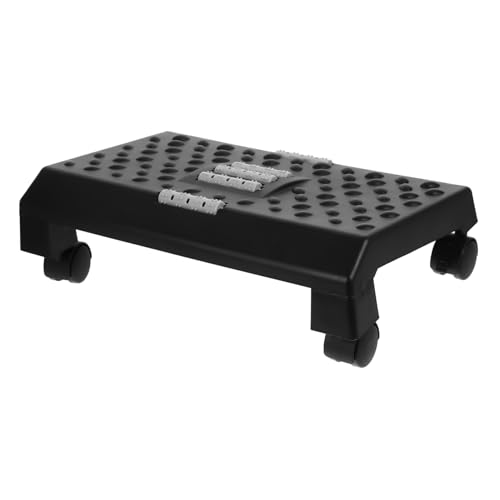 Homoyoyo Fußhocker Aus Kunststoff Kleiner Tritthocker Mit Rutschfester Oberfläche Verstellbare Fußstütze Für Schreibtisch Tragbar Für Büro Und Wohnzimmer Homoyoyo Fußhocker Aus Kunststoff Kleiner Tritthocker Mit Rutschfester Oberfläche Verstellbare Fußstütze Für Schreibtisch Tragbar Für Büro Und Wohnzimmer von Homoyoyo