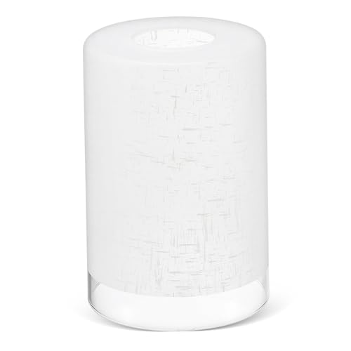 Homoyoyo Glas Lampenschirm Ersatz für Deckenleuchte und Tischlampe Robustes Diffuses Lampenglas Modernes Design für Schlafzimmer und Wohnzimmer Vielseitig Einsetzbarer Lampenschirm von Homoyoyo
