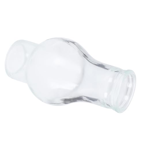 Homoyoyo Glas Lampenschirm Öllichtschutz Kerosinlampe Lampenabdeckung aus Dickem Glas für Kleine Öllampen DIY Schutz gegen Staub und Schmutz Dekorativ und Sicher für Wohnräume von Homoyoyo