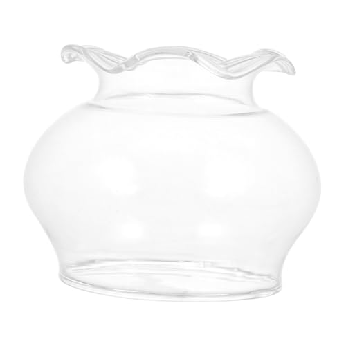 Homoyoyo Glas Öllampen Schirm aus Hochwertigem Glas Windgeschützt Langlebig Einfach zu Reinigen Geeignet als Dekorativer Lampenschirm für Kerzen und Öllampen im Innenbereich Homoyoyo Glas Öllampen Schirm aus Hochwertigem Glas Windgeschützt Langlebig Einfach zu Reinigen Geeignet als Dekorativer Lampenschirm für Kerzen und Öllampen im Innenbereich von Homoyoyo