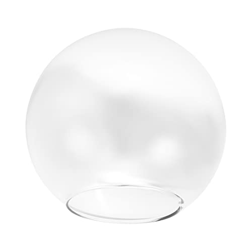 Homoyoyo Glaskugel Lampenschirm Ersatz Durchmesser Transparenter Glaslampenschirm für Deckenleuchte Tischlampe Stehlampe Modernes Design Hohe Lichtdurchlässigkeit Langlebig von Homoyoyo