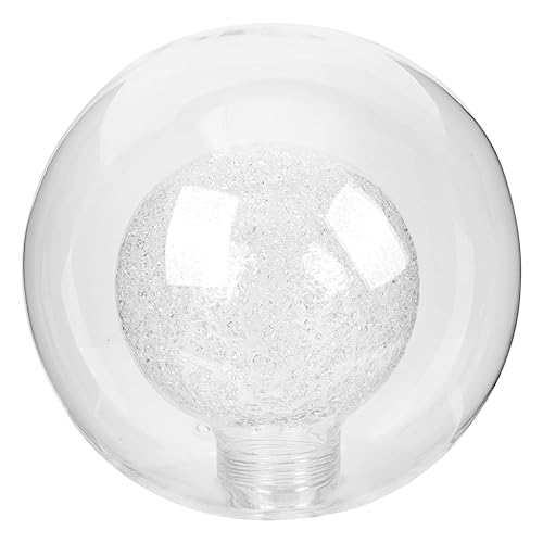 Homoyoyo Glaslampenschirm Transparente Kugel Für Pendelleuchten Deckenlampen Und Kronleuchter Installieren Warmes Licht Für Dekoration Und Atmosphäre von Homoyoyo