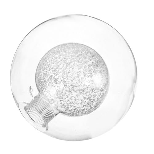 Homoyoyo Glaskugel Lampenschirm Frostglas Ersatzglas Kugel lampenabdeckung Hitzebeständig Kompatibel mit Fassung für Deckenleuchte Wandlampe Moderne Beleuchtung von Homoyoyo