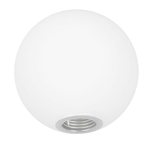 Homoyoyo Glaskugel Lampenschirm Mattierter Glasschirm für Deckenleuchte Dekorativer Lampenschutz mit Diffusem Licht für Wohnzimmer Schlafzimmer Einfache Montage von Homoyoyo