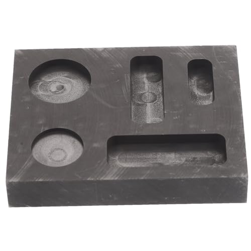 Homoyoyo Graphit gussform Schmelzform für Gold Silber Hohe Wärmeleitfähigkeit Hitzebeständig für Labor Schmelzversuche und Metallgießen bei Kleinem Volumen Homoyoyo Graphit gussform Schmelzform für Gold Silber Hohe Wärmeleitfähigkeit Hitzebeständig für Labor Schmelzversuche und Metallgießen bei Kleinem Volumen von Homoyoyo