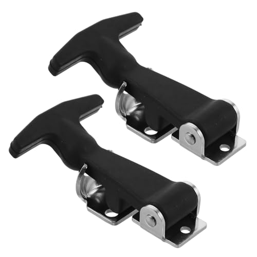 Homoyoyo Gummi Kühlbox Verschluss mit Edelstahlhalterung Elastischer Stoßdämpfer Riegel für Motorhauben Werkzeugkisten Angeltaschen Vielseitiger Haubenverschluss Homoyoyo Gummi Kühlbox Verschluss mit Edelstahlhalterung Elastischer Stoßdämpfer Riegel für Motorhauben Werkzeugkisten Angeltaschen Vielseitiger Haubenverschluss von Homoyoyo