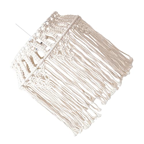 Homoyoyo Hängelampe Boho Lampenschirm Gewebtem Baumwollseil Stilvolle Deckenleuchte für Entspannte Wohnatmosphäre für Kreative Inneneinrichtungen Homoyoyo Hängelampe Boho Lampenschirm Gewebtem Baumwollseil Stilvolle Deckenleuchte für Entspannte Wohnatmosphäre für Kreative Inneneinrichtungen von Homoyoyo