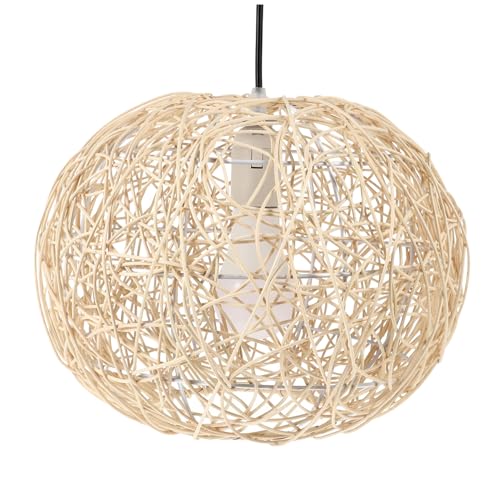 Homoyoyo Hängelampe Rattan Lampenschirm Durchmesser Vintage Design für Deckenleuchten Vielseitig Einsetzbar als Raumdekoration für Zuhause oder Partys Homoyoyo Hängelampe Rattan Lampenschirm Durchmesser Vintage Design für Deckenleuchten Vielseitig Einsetzbar als Raumdekoration für Zuhause oder Partys von Homoyoyo