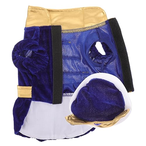 Homoyoyo Halloween Haustierkostüm Kreatives Hundekostüm mit Lustiger Verkleidung und Kopfstück Langlebig Wiederverwendbar Komfortabel für Welpen und Katzen für Halloween Party und Cosplay von Homoyoyo