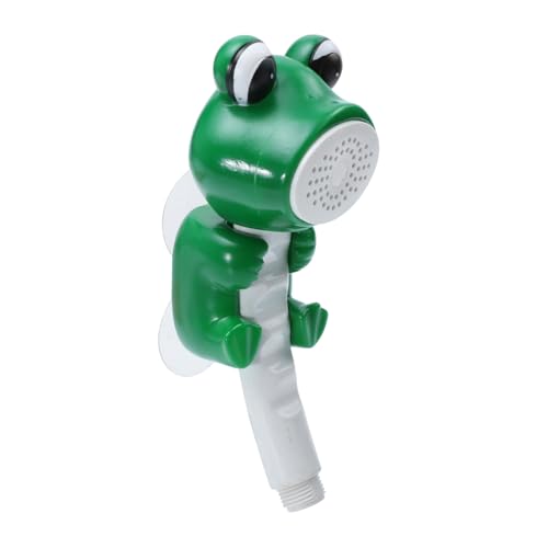 Homoyoyo Handbrause Cartoon Froschform Duschkopf Sprinkler Stoßfest Geruchsneutral Wandhalterung Höhenverstellbar Langlebig Bpa frei Geeignet für Kinderbad Familienbäder Grün Homoyoyo Handbrause Cartoon Froschform Duschkopf Sprinkler Stoßfest Geruchsneutral Wandhalterung Höhenverstellbar Langlebig Bpa frei Geeignet für Kinderbad Familienbäder Grün von Homoyoyo