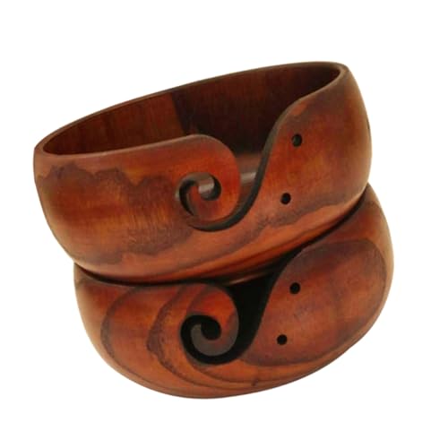 Homoyoyo Handgefertigte Holz garnschale mit Glattem Wirbel Flachem oder Gewölbtem Boden Praktische Aufbewahrung für Strick Häkelwolle Verhindert Verheddern Robust und Tragbar Homoyoyo Handgefertigte Holz garnschale mit Glattem Wirbel Flachem oder Gewölbtem Boden Praktische Aufbewahrung für Strick Häkelwolle Verhindert Verheddern Robust und Tragbar von Homoyoyo