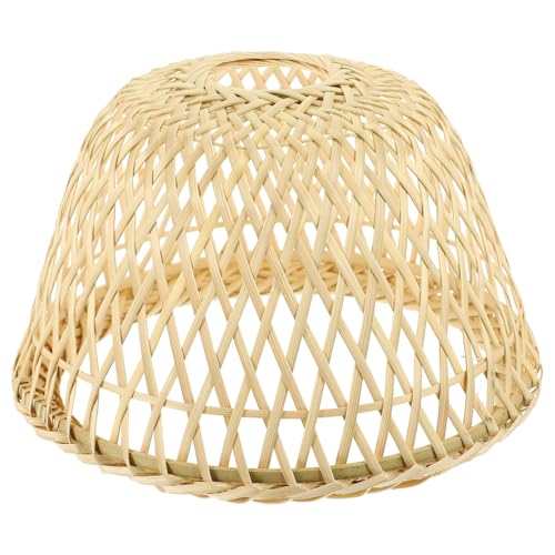 Homoyoyo Handgefertigter gewebter Lampenschirm Deckenleuchte Lampenzubehör Rustikaler Boho Stil für Esszimmer Wohnzimmer Hotel Dekoration Homoyoyo Handgefertigter gewebter Lampenschirm Deckenleuchte Lampenzubehör Rustikaler Boho Stil für Esszimmer Wohnzimmer Hotel Dekoration von Homoyoyo
