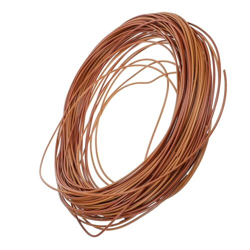 Homoyoyo Handgeflochtenes Kunststoff rattangeflecht Orange Langlebiges Ersatzmaterial für Rattanstuhl Reparatur DIY balkonstuhl zubehör für Gartenmöbel Flexible Handwerksrolle Homoyoyo Handgeflochtenes Kunststoff rattangeflecht Orange Langlebiges Ersatzmaterial für Rattanstuhl Reparatur DIY balkonstuhl zubehör für Gartenmöbel Flexible Handwerksrolle von Homoyoyo