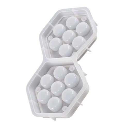 Homoyoyo Hexagon Silikonform für Epoxidharz Aufbewahrungsbox DIY Sechseckige Schmuckbox Langlebig Leicht zu Reinigen Geschenk für Familie Liebhaber von zu Besonderen Anlässen von Homoyoyo