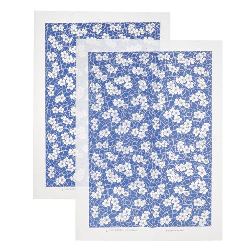Homoyoyo Hochtemperatur Keramik Transferpapier für Töpferarbeiten Unterglasur Aufkleber mit Blumenmuster für Teller Tassen und Dekorative Gegenstände Präzise und Lebendige Details Homoyoyo Hochtemperatur Keramik Transferpapier für Töpferarbeiten Unterglasur Aufkleber mit Blumenmuster für Teller Tassen und Dekorative Gegenstände Präzise und Lebendige Details von Homoyoyo