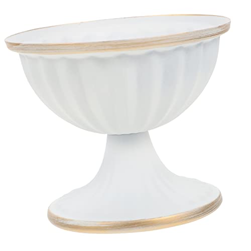 Homoyoyo Hochzeits Blumenvase Eleganter Für Garten Balkon Hochzeitsfeier Robuster Großer Metallblumentopf Für Tischdekoration Und Eventgestaltung von Homoyoyo