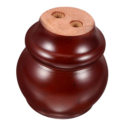 Homoyoyo Holz Möbelbeine Höhe Metall Holz Kombination Ersatz Sofa und Tischbeine Verstellbar Einfache Montage Robust und Pflegeleicht Für Kommode Stuhl Schrank Wohnzimmermöbel von Homoyoyo