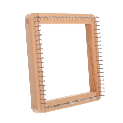 Homoyoyo Holzstrickwebrahmen Quadratisch DIY-strickbrett Mini-webrahmen Webbrett Zum Stricken Von Hüten Schals Tüchern Handarbeitswerkzeug Für Strickprojekte Homoyoyo Holzstrickwebrahmen Quadratisch DIY-strickbrett Mini-webrahmen Webbrett Zum Stricken Von Hüten Schals Tüchern Handarbeitswerkzeug Für Strickprojekte von Homoyoyo